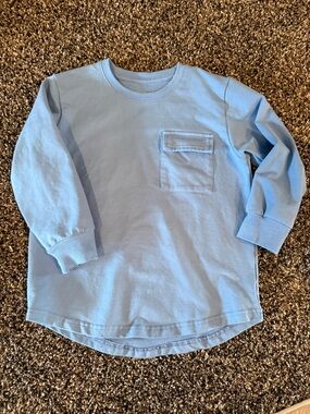 Scout Light Blue Long Sleeve Pocket Tee